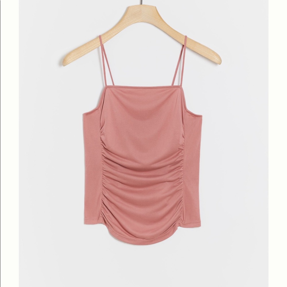 NEW WITH TAGS! ANTHROPOLOGIE “KARA” Ruched Tank